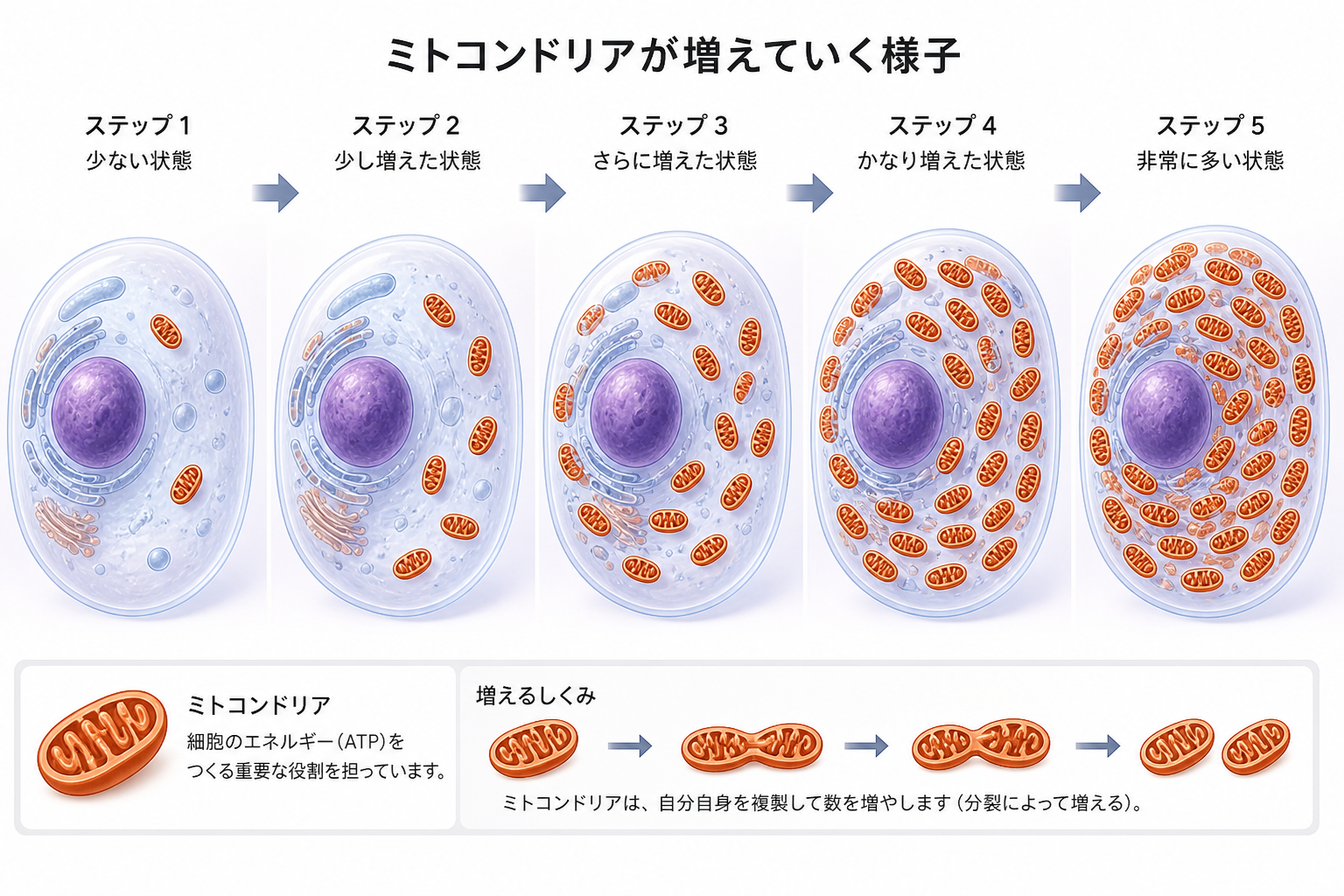 ミトコンドリアを増やしセルラム三鷹店で若返り